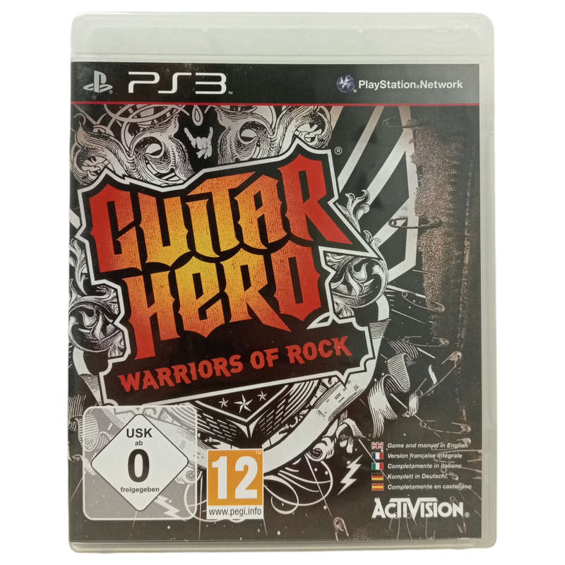 Guitar Hero - Warriors Of Rock PlayStation 3