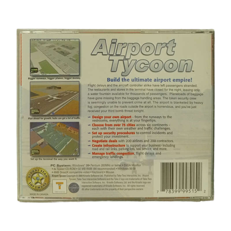 Airport Tycoon PC (CD)
