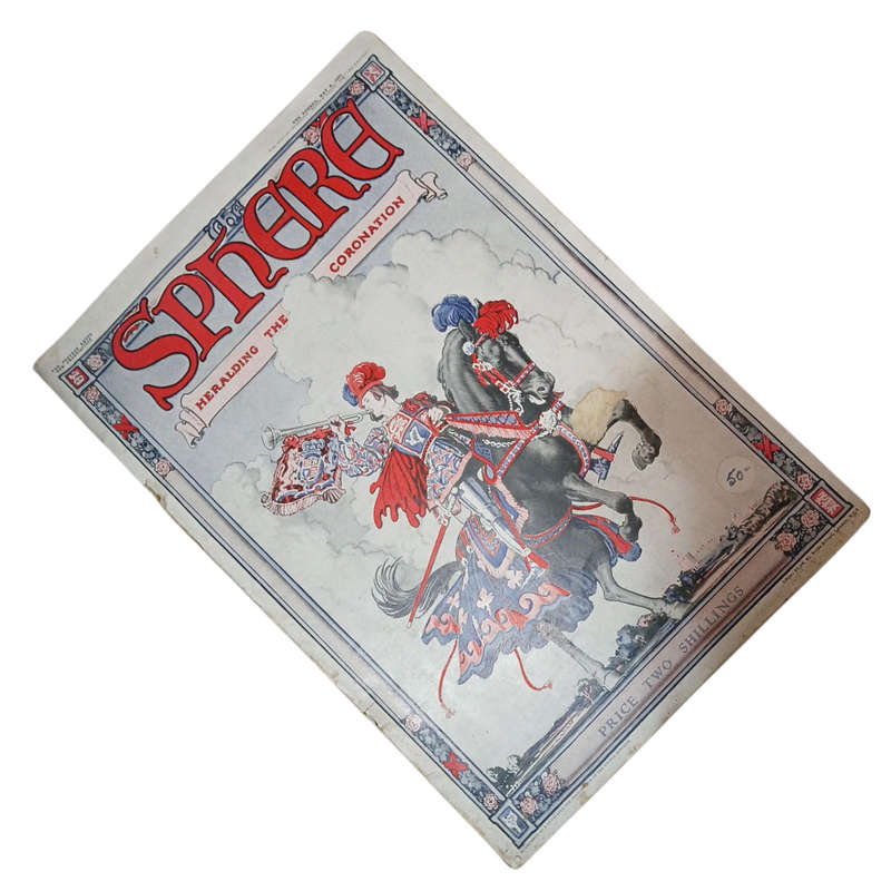 1937 The Sphere , Heralding The Coronation may 8th Illustrated Newspapers Ltd, U.K Magazine