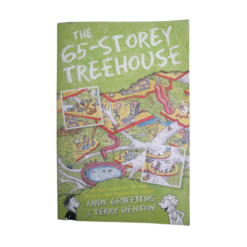 The 65-Storey Treehouse and The 13-Storey Treehouse by Andy Griffiths and Terry Denton Softcover