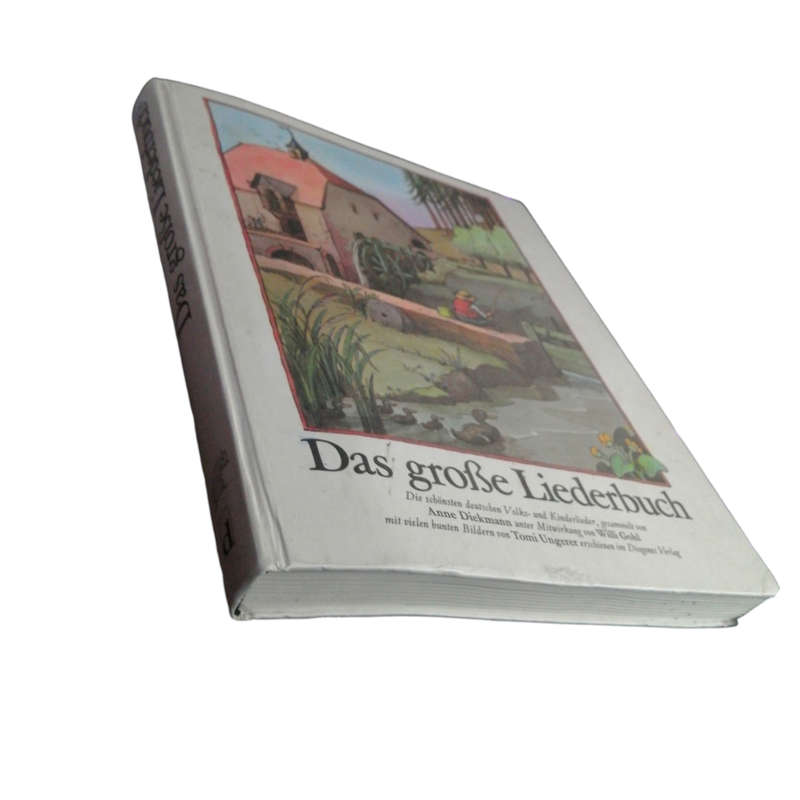 2001 Das Grosse Liederbuch by Anne Diekmann and Tomi Ungerer Hardcover w/o Dustjacket