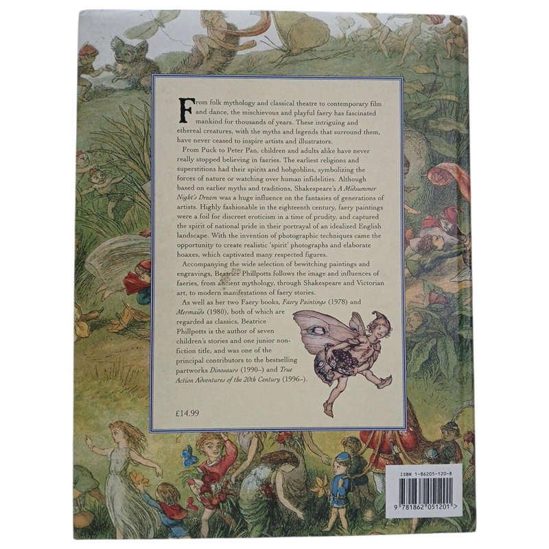 1999 The Faeryland Companion by Beatrice Phillpotts Hardcover w/o Dustjacket
