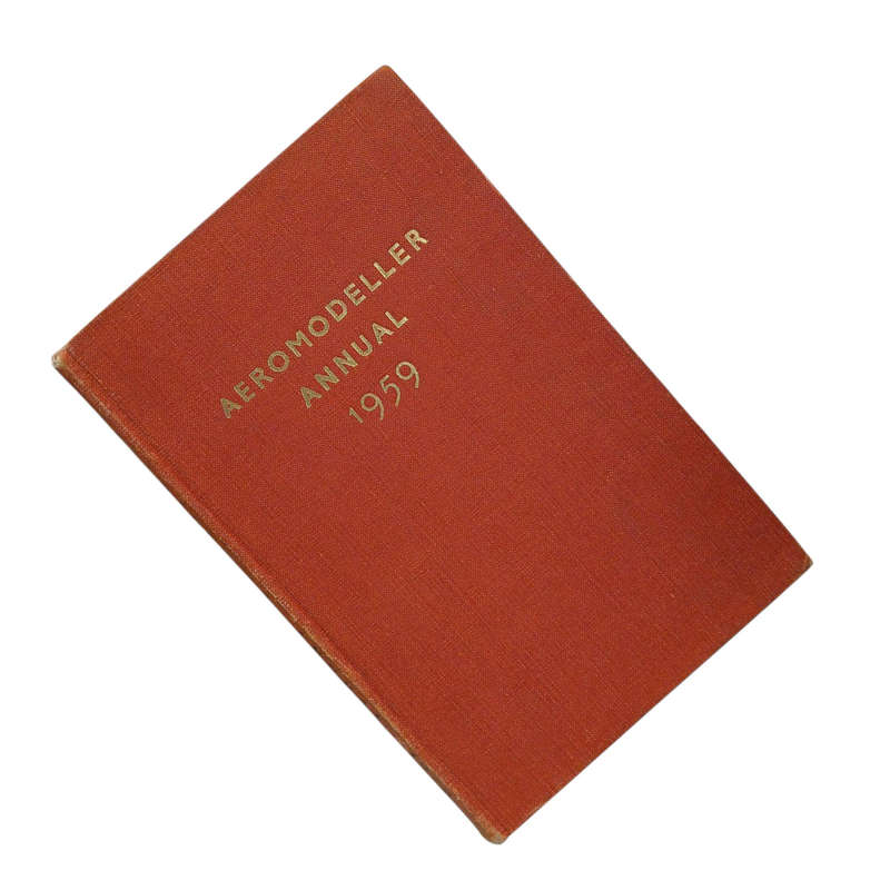 1959 Aeromodeller Annual By D.J.Laidlaw, C.S.Rushbrooke Hardcover w/o Dutjacket