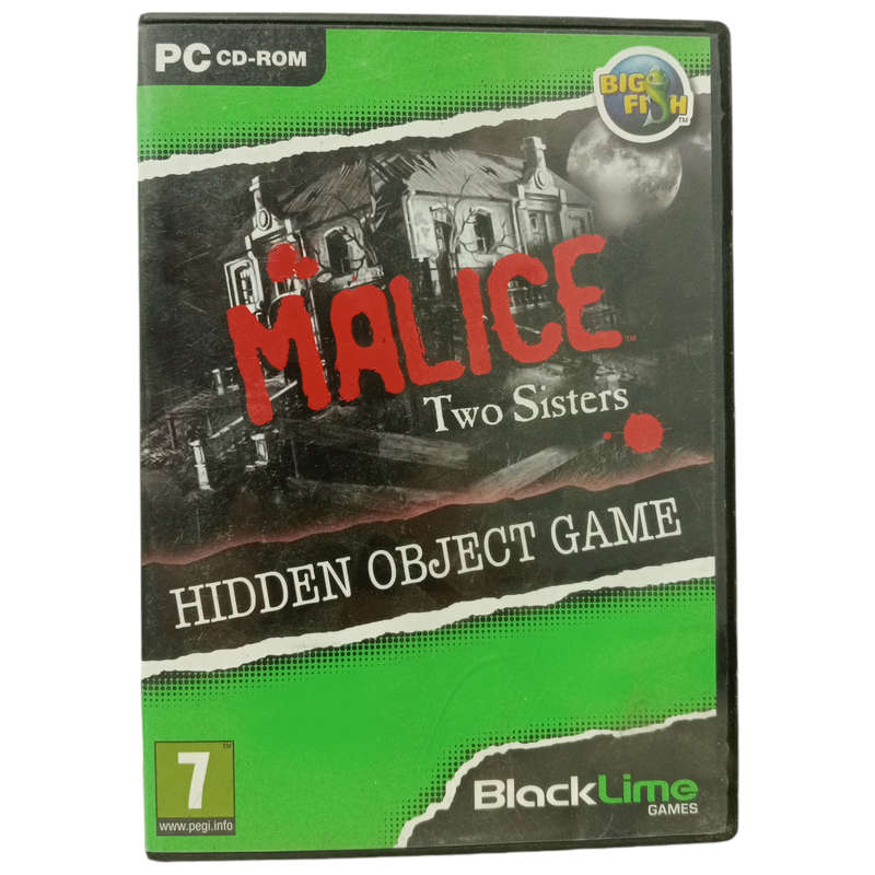Malice Two Sisters - Hidden Objects Game PC (CD)