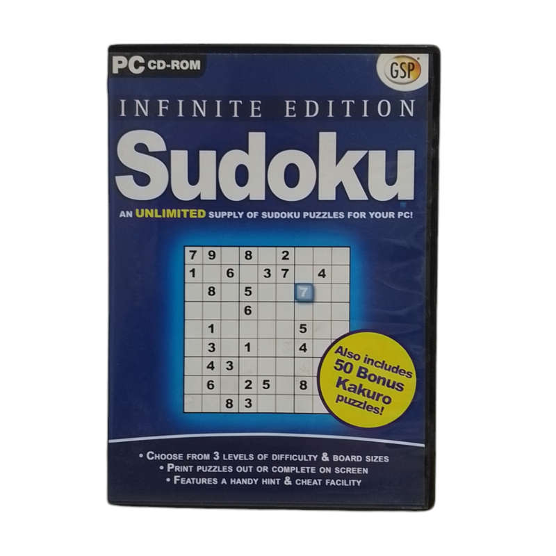 Sudoku - Infinite Edition PC (CD)