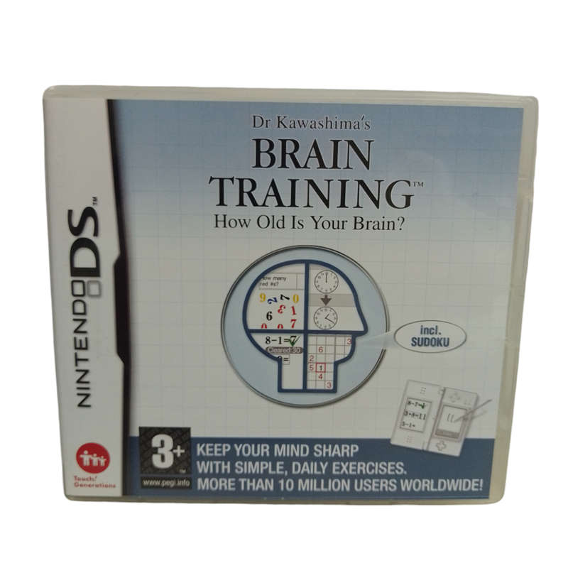 Dr Kawashima's Brain Training Nintendo DS