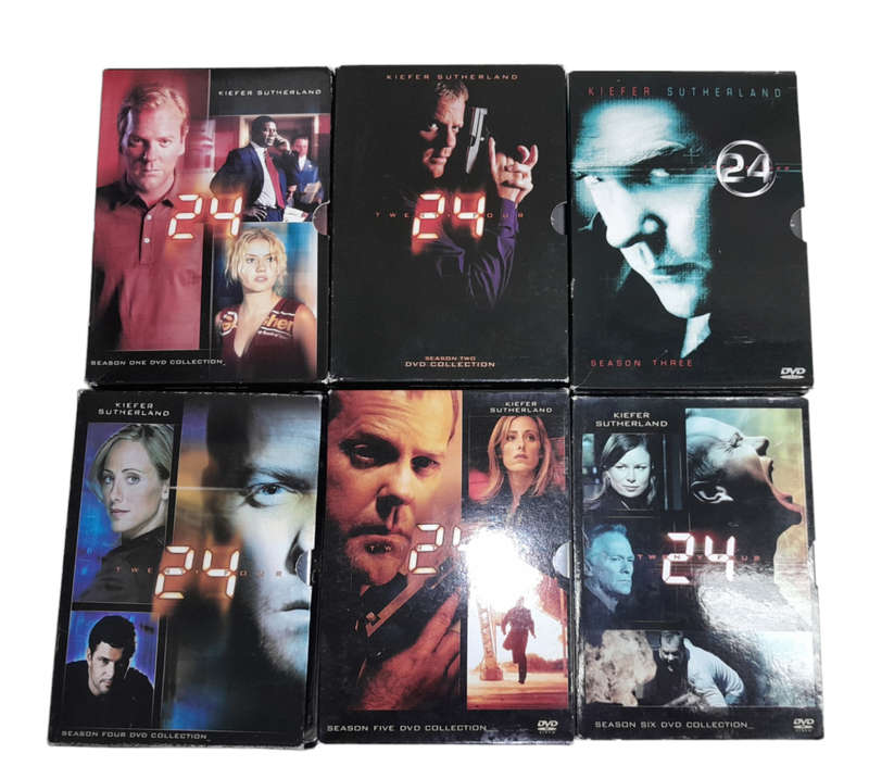 Twenty Four Season 1-6 DVD