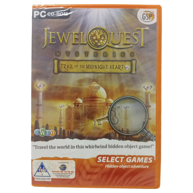 Jewel Quest Mysteries - Trail of the Midnight Heart PC (CD) [Factory sealed]