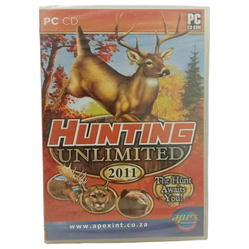 Hunting Unlimited 2011 PC (CD) Factory Sealed