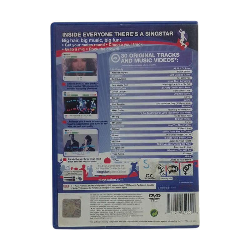 Singstar - Rock Ballads PlayStation 2