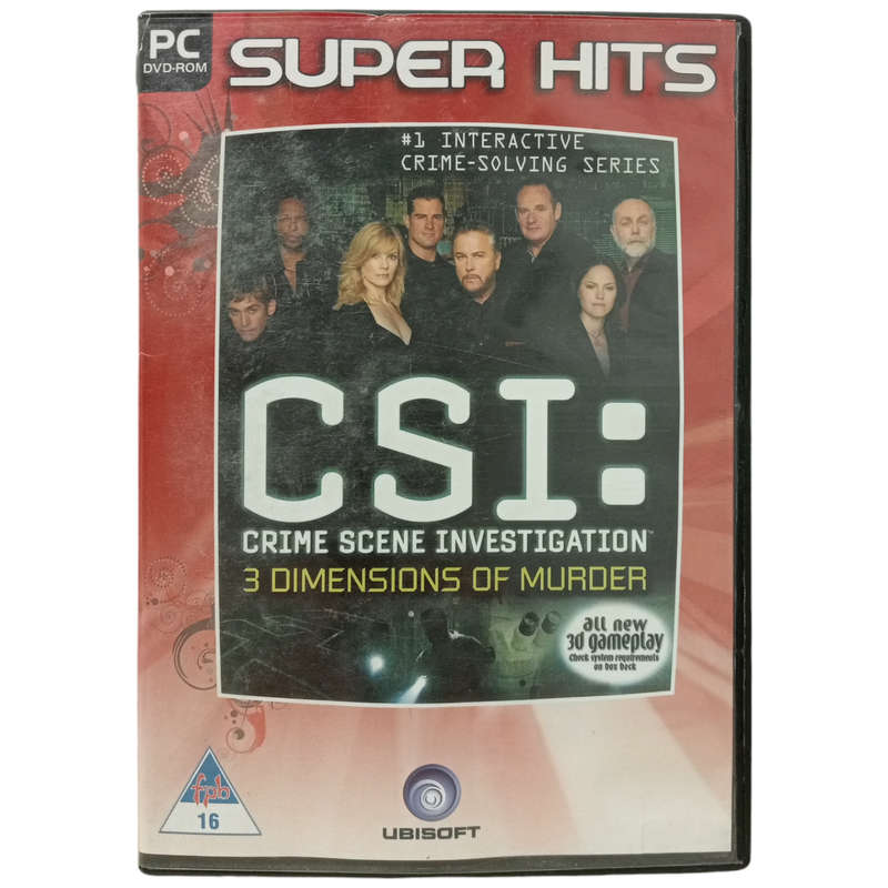 CSI: Crime Scene Investigation - 3 Dimensions Of Murder PC (DVD)