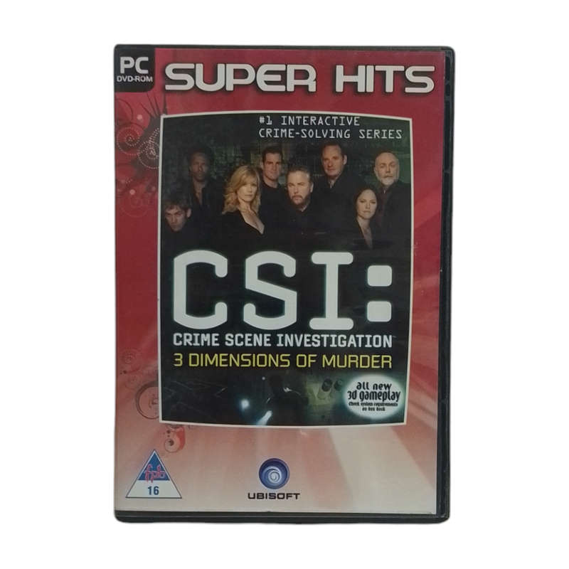 CSI: Crime Scene Investigation - 3 Dimensions Of Murder PC (DVD)