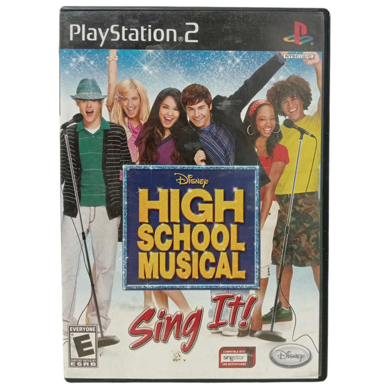 High School Musical - Sing it Play Station 2