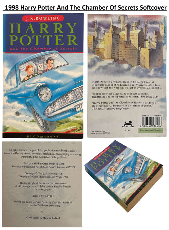Harry Potter Book 1-7 Set and Harry Potter And The Cursed Child by J. K. Rowling  1997 Harry Potter