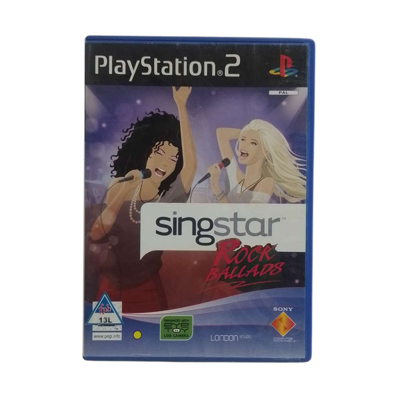 Singstar - Rock Ballads PlayStation 2
