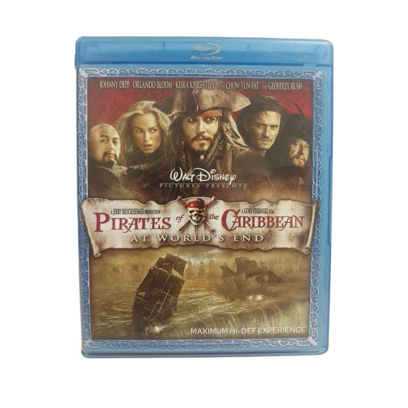 Pirates Of The Caribbean Blu-Ray