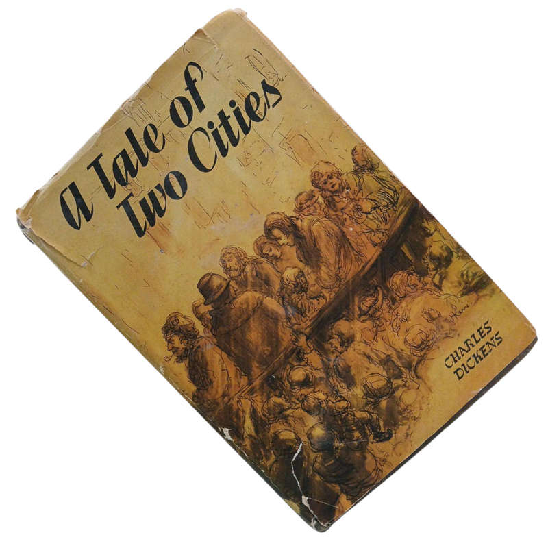 1949 A Tale Of Two Cities By Charles Dickens Hardcover w/Dustjacket