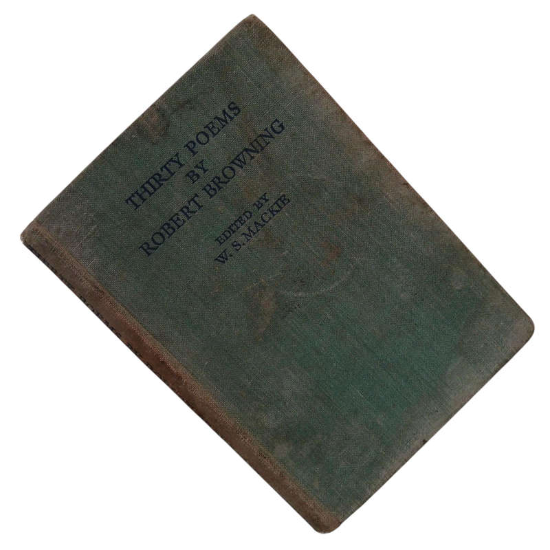 1949 Thirty Poems by Robert Browning Hardcover w/o Dustjacket