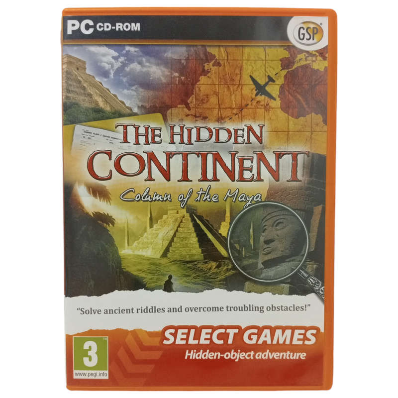 The Hidden Continent - Column Of The Maya PC (CD)