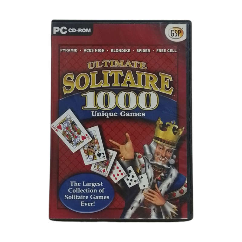 Ultimate Solitaire - 1000 Unique Games PC (CD)