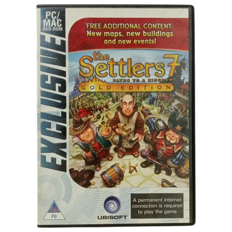 The Settlers 7 - Paths To A Kingdom Gold Edition PC (DVD)