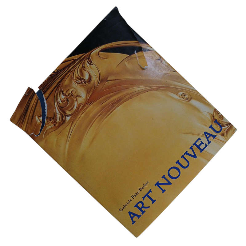 1997 Art Nouveau by Gabriele Fahr-Becker Hardcover w/Dustjacket