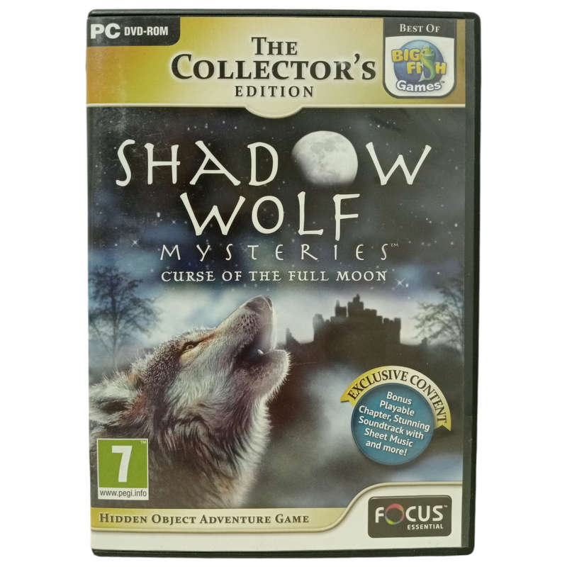 Shadow Wolf Mysteries - Curse Of The Full Moon PC (DVD)