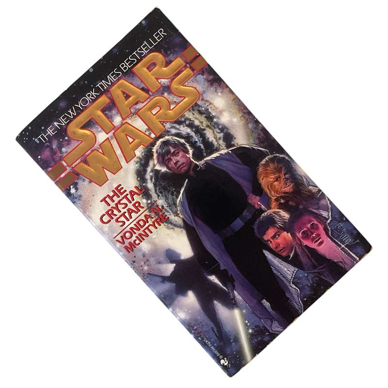 1995 Star Wars - The Crystal Star by Vonda N. McIntyre Softcover