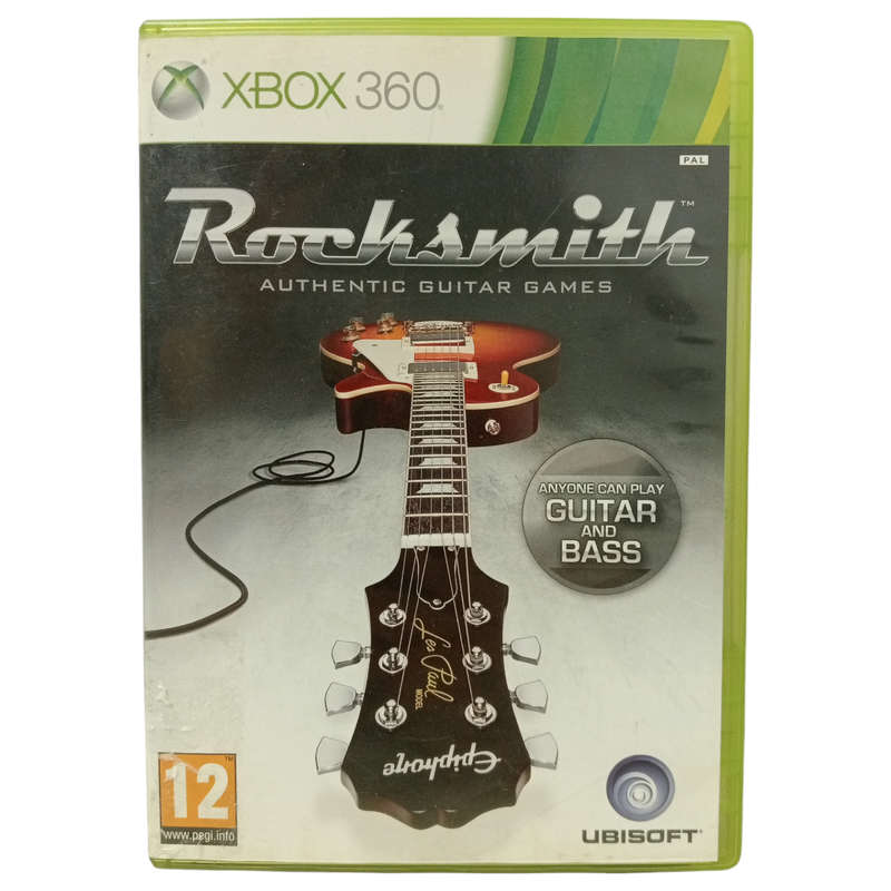 Rocksmith -Authentic Guitar Games Xbox 360