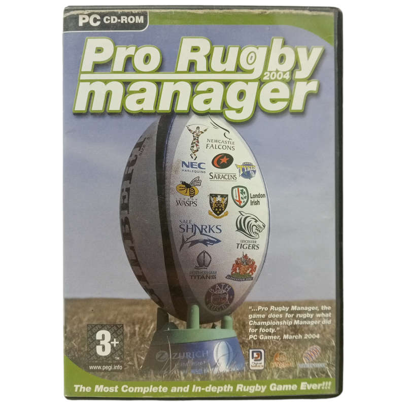 Pro Rugby Manager 2004 PC (CD)
