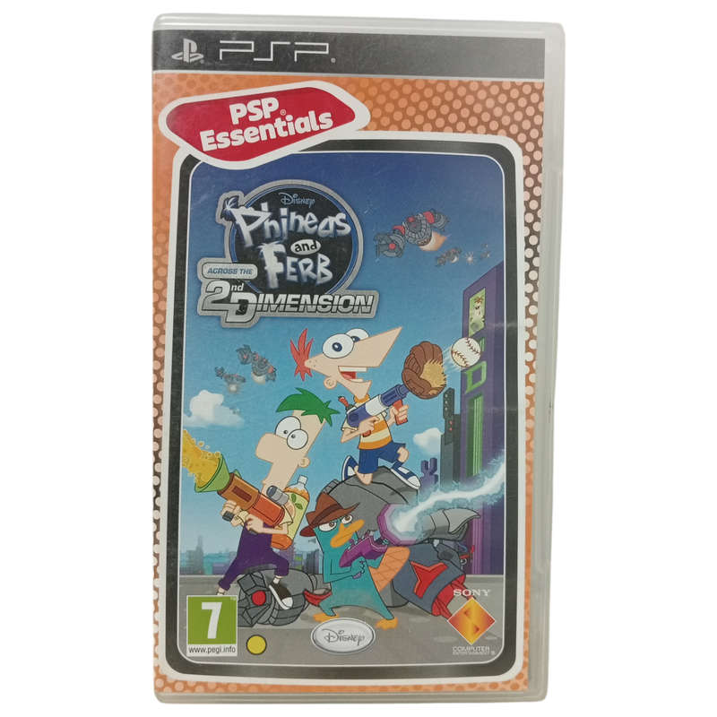 Phineas & Ferb - 2nd Dimension PSP
