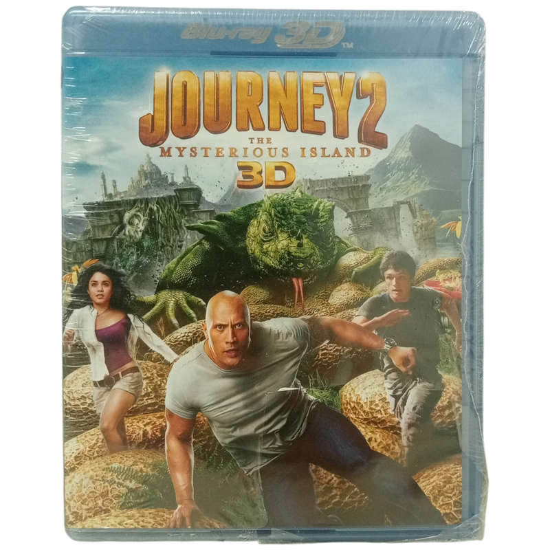 Journey 2 - The Mysterious Island 3D Blu-Ray [Factory Sealed]