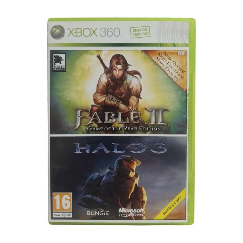 Fable II / Halo 3 - Xbox 360