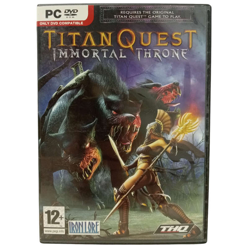 Titan Quest - Immortal Throne PC (DVD)