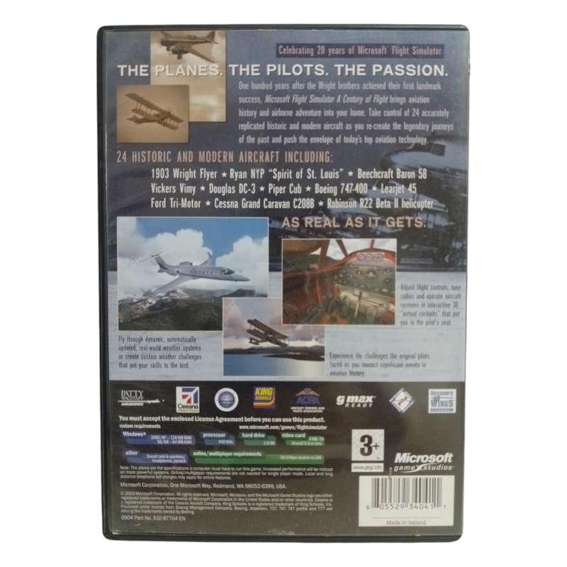 Flight Simulator 2004 - A Century Of Flight PC (CD)