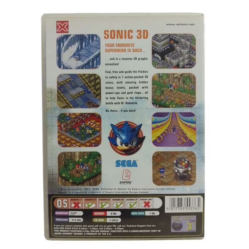 Sonic 3D PC (CD)