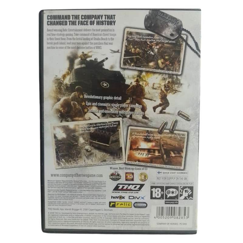 Company Of Heroes PC (DVD)