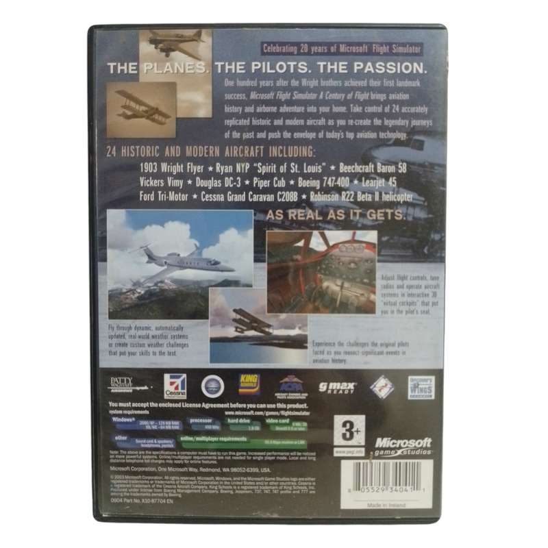 Flight Simulator 2004 - A Century Of Flight PC (CD)