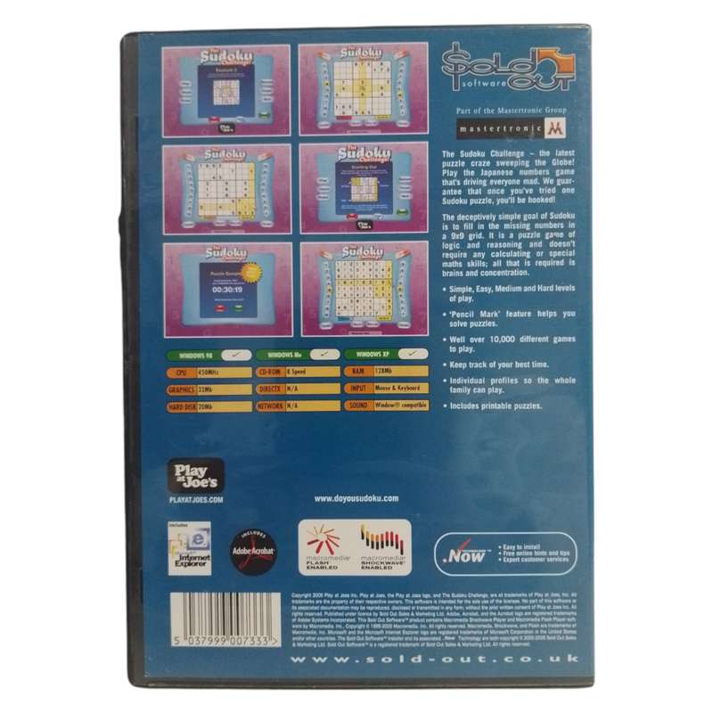 The Sudoku Challenge PC (CD)