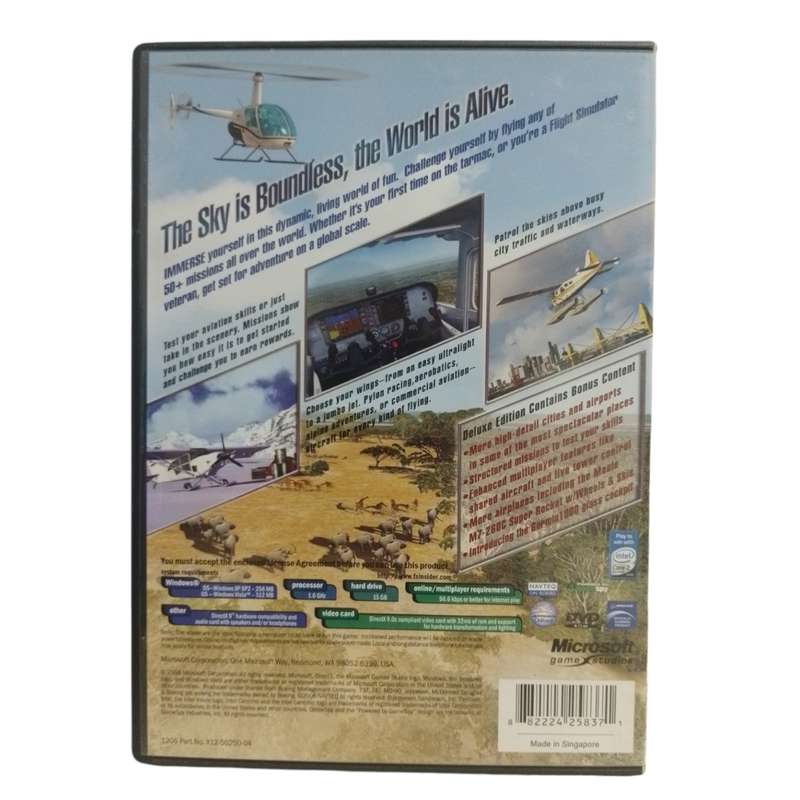 Flight Simulator X - Deluxe Edition PC (DVD)