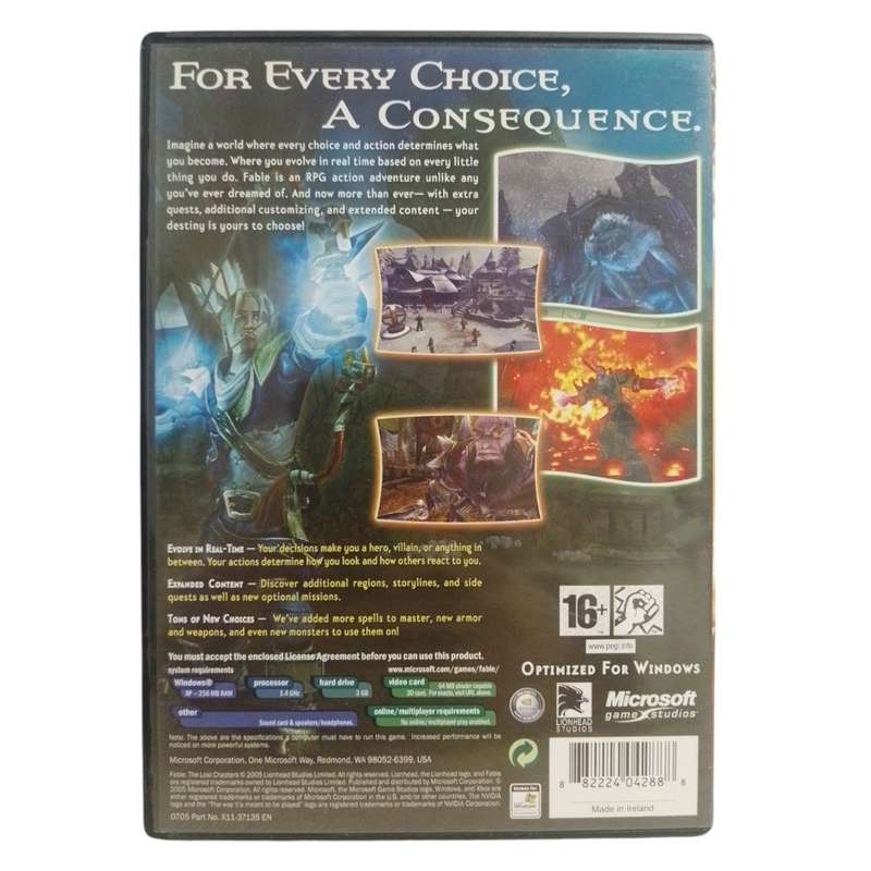 Fable - The Lost Chapters PC (CD)