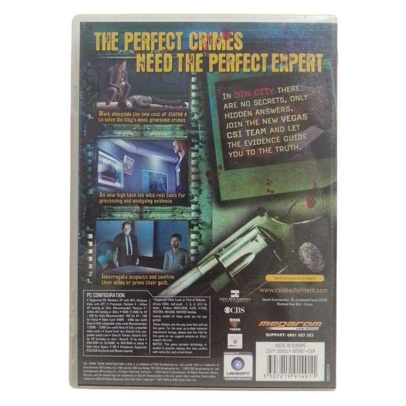 CSI - Deadly Intent PC (DVD)