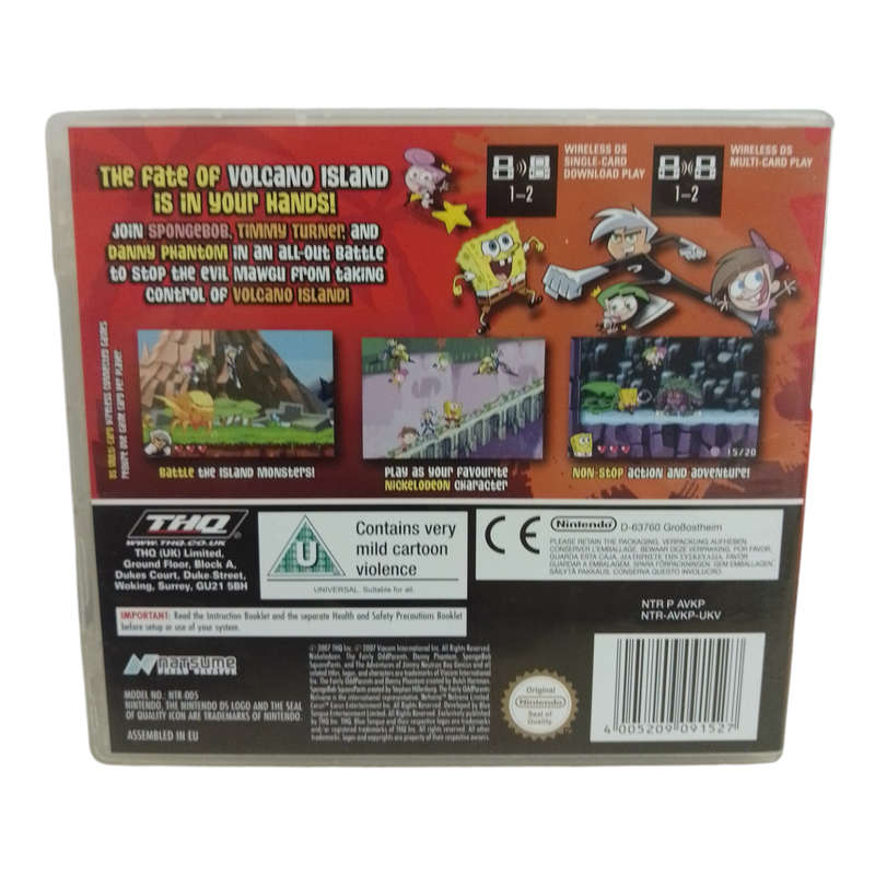 Spongebob And Friends - Battle For Volcano Island Nintendo DS