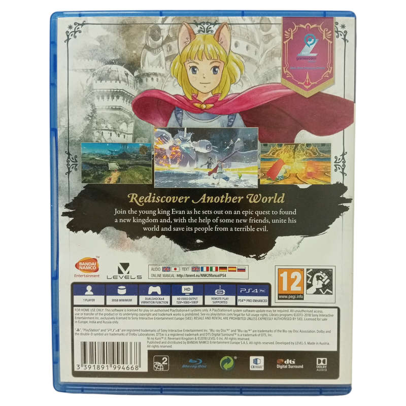 Nino Kuni II - Revenant Kingdom Play Station 4