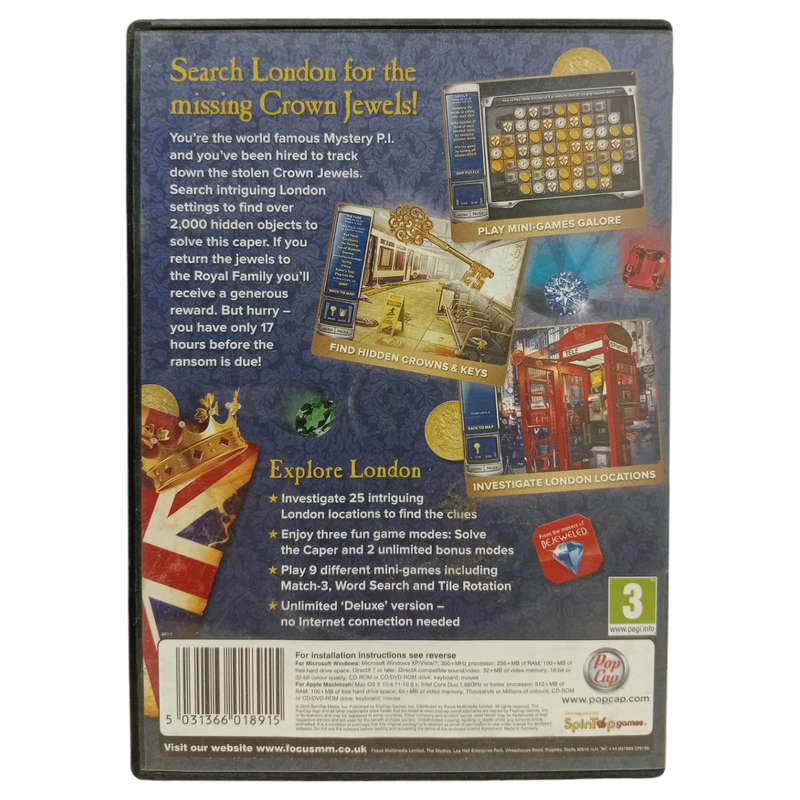 Myster P.I. - The London Caper PC (CD)