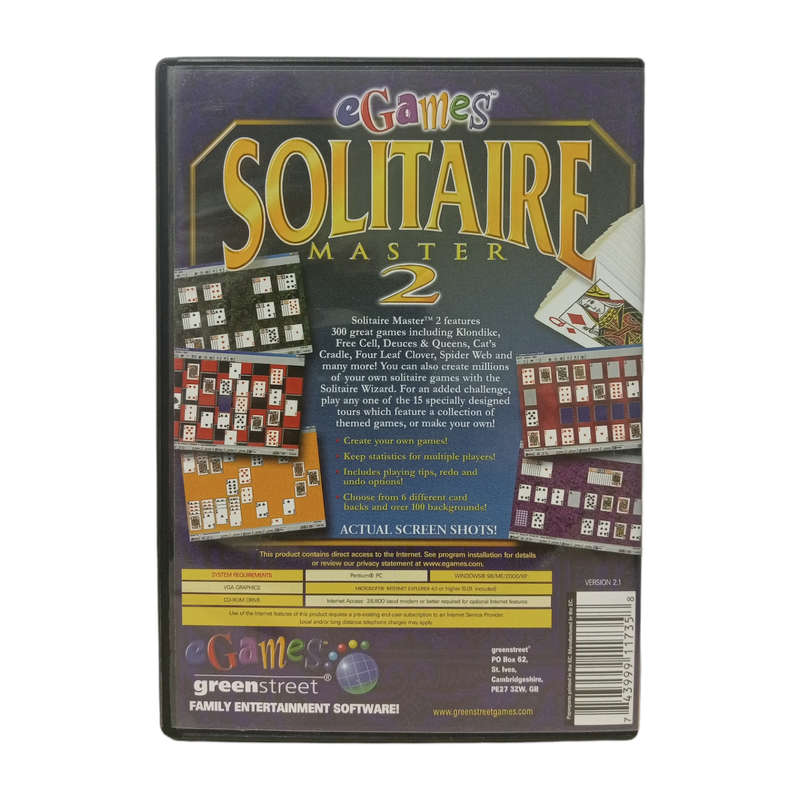 Solitaire Master PC (CD)