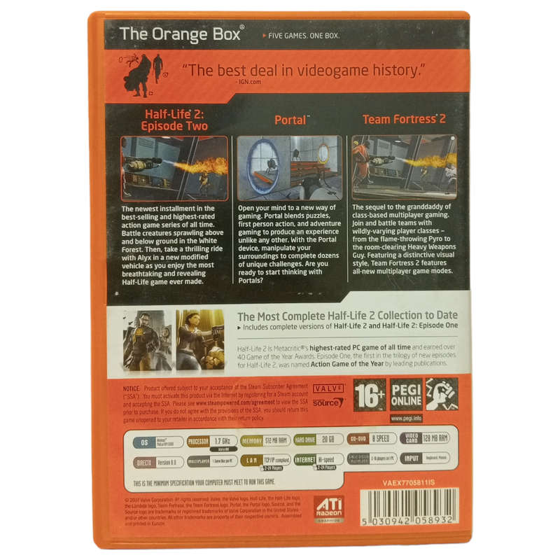 The Orange Box PC (DVD)