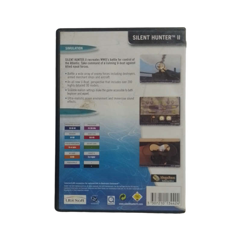 Silent Hunter II - WWII U-Boat Combat Simulator PC (CD)