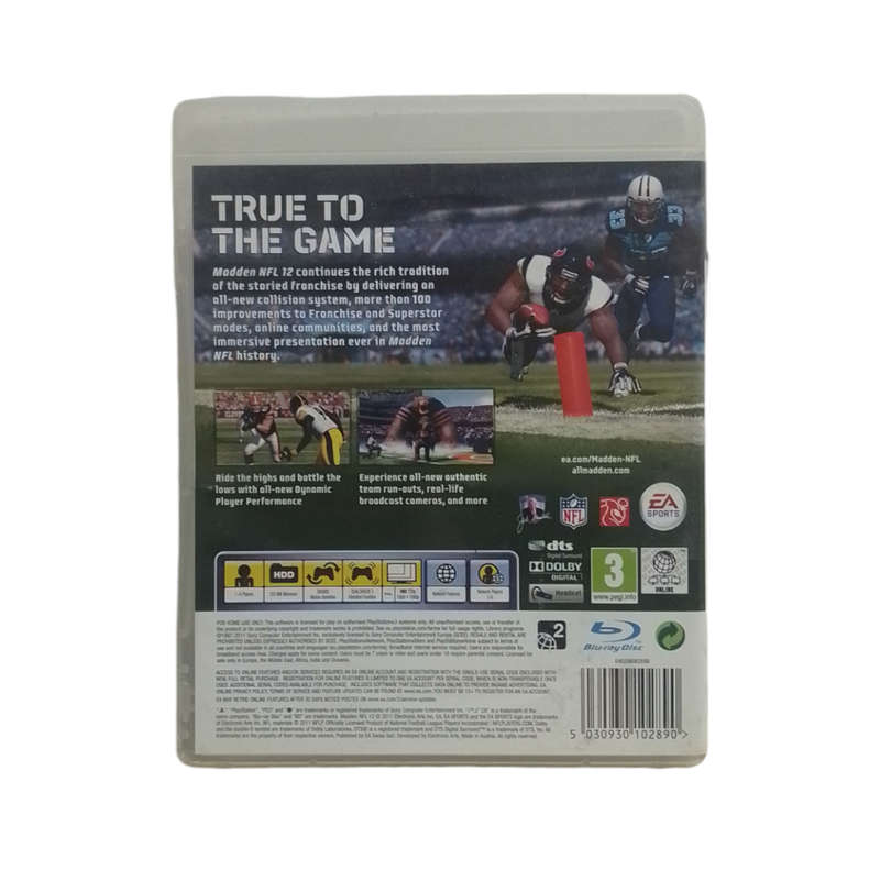Madden NFL 12 PlayStation 3