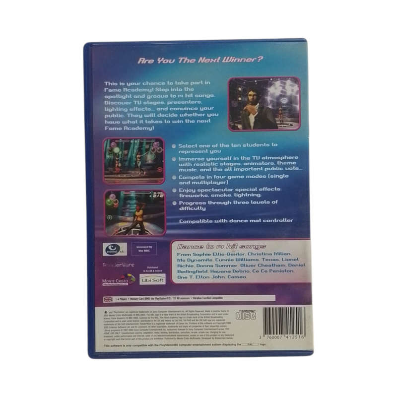 Fame Academy Dance Edition PlayStation 2